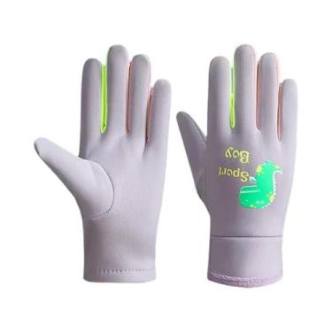 Imagem de Luvas De Inverno Para Crianças, Desenho Animado, Dinossauro, Quente, À