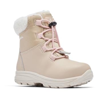 Imagem de Columbia Bota de caminhada unissex Moritza Boot, Fóssil antigo/rosa empoeirado, 12 Little Kid