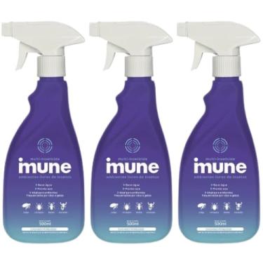 Imagem de Imune Único Multi-inseticida Para Ambientes Com Pets Kit 3 unid Spray 500ml