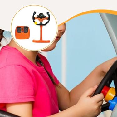 Imagem de YIJU Brinquedo de Volante para Pequenos com Base, Laranja