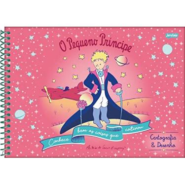 Imagem de Caderno Jandaia Pequeno Principe Espiral Cartografia Capa Dura 96 Fls 275X200Mm 62525-20 28274