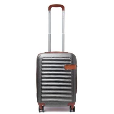 Imagem de Mala de Viagem de Bordo P/ 10kg em Abs com Rodinhas 360º Removíveis e Leve - Padrão Anac - Qualis (Grafite MB002)