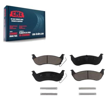 Imagem de Pastilhas de freio a disco traseiro CMX-D932 para Ford Crown Victoria Mercury Grand Marquis Lincoln Town Car Ranger Marauder Mazda B2300 B4000