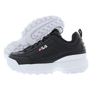 Imagem de Fila Kids Disruptor Ii Tênis grande, Black/White/Red, 6.5 Big Kid