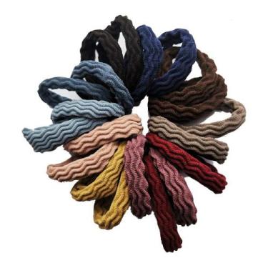 Imagem de Laços de cabelo BLBM Seamless High Elastic Espessing 20 unidades