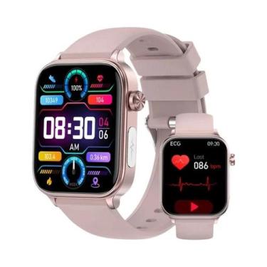 Imagem de Relógio Inteligente Masculino Com ECG, Monitor De Frequência Cardíaca,