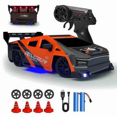Imagem de RC Drift Car HTURCCOP 1:24 Cybercar 2,4 GHz com luz LED de 25 km/h