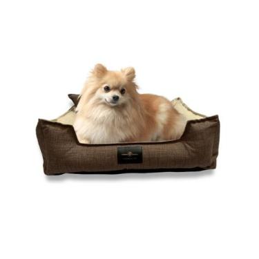 Imagem de Caminha Pet Cachorro & Gato- Impermeável- Acquablock- M - Marrom Bege 