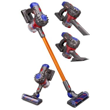 Imagem de Aspirador de brinquedo MEIJIABA para crianças maiores de 3 anos com sucção real