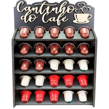 Imagem de Porta Capsulas Nespresso Suporte Cápsulas Cantinho Do Café P