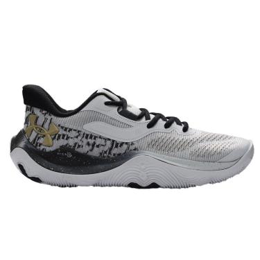 Imagem de Tênis Under Armour Dime Cinza, Preto e Dourado-Masculino