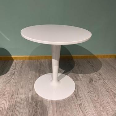 Imagem de Mesa de centro de design simples mesa de acrílico nórdica simples transparente mesa de chá varanda pequena mesa redonda criativa mesa de canto moderna pequena mesa de centro minimalista mesa lateral