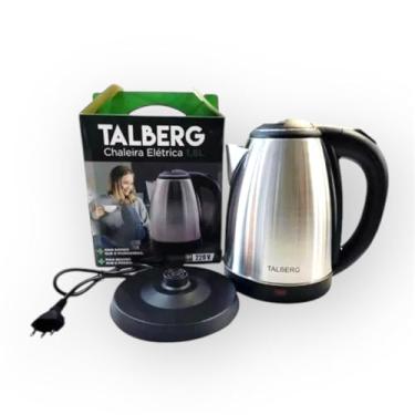 Imagem de Chaleira Elétrica Inox Jarra Bule Eletrico 1.8l 220v