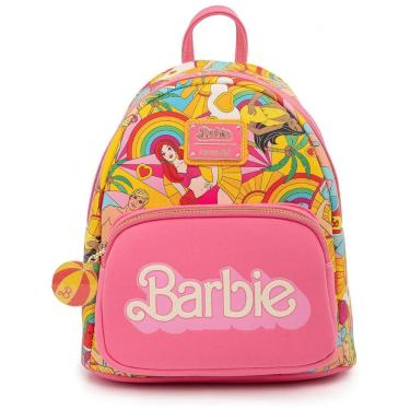 Imagem de Mochila Escolar Infantil Barbie Verão para Crianças Maiores de 12 Anos, Rosa