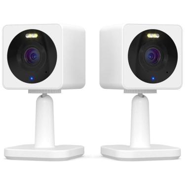 Imagem de Câmera de Segurança Interna 1080p HD WIFI com Visão Noturna e Áudio Bidirecional 2UN WYZE Branca