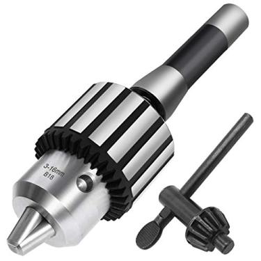 Imagem de Earl Diamond Super Heavy Duty Drill Chuck 5/8" Capacidade com MT2 Morse Taper 2 Arbor & K32 Key, R8-B18