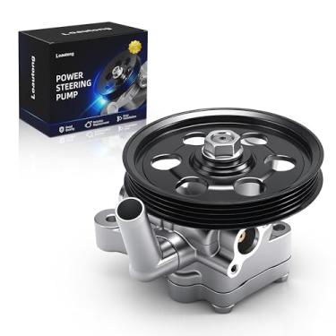 Imagem de Loautong Bomba de direção hidráulica com conjunto de polia para Honda Accord EX/LX/SE 1998-2002, para Honda Odyssey 1999-2004, para Isuzu Oasis 1998-1999, Bomba de direção hidráulica com substituição