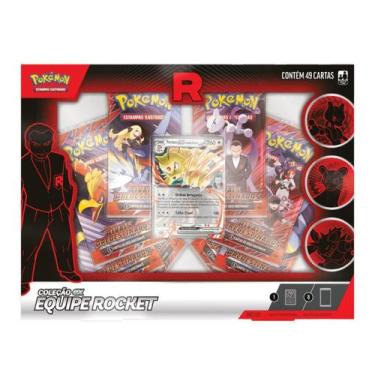 Imagem de Cartas Pokémon Equipe Rocket Coleção Ex Com 49 Cards Persian - Copag