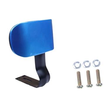 Imagem de Colaxi Encosto para bicicleta elétrica, encosto para banco traseiro, almofada para costas prática e confortável para acessórios de bicicletas elétricas, Azul
