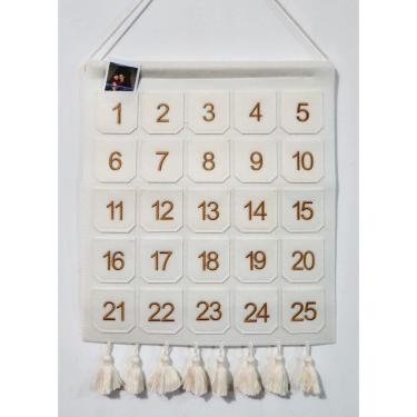 Imagem de Calendário do Advento Mysu Designs Photo com bolsos para crianças