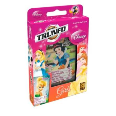 Imagem de Jogo De Cartas Trunfo Girls Disney Grow