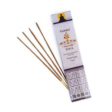 Imagem de Incenso Indiano Goloka Massala Yoga 15g