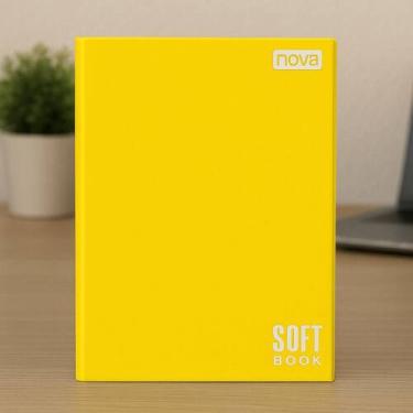 Imagem de Caderno Brochura Pequeno 96 Folhas Soft Book Nova  Cores - nova mix, A