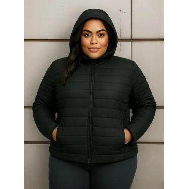 Imagem de Jaqueta Puffer Plus Size Slim Feminina Genérica (bobjaco), G2