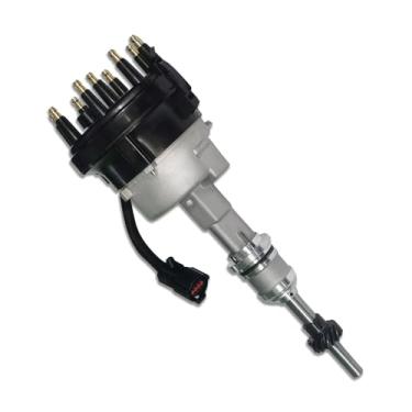 Imagem de Aflle Racing Distribuidor e rotor de ignição de tampa preta para motores Ford Bronco E150 F150 F250 V8 5.0L 1992-1996 (OE: F2TE12127AA, DST2890)