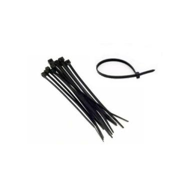 Imagem de Abraçadeira em Nylon 15cm Preto com 100un New Lacre