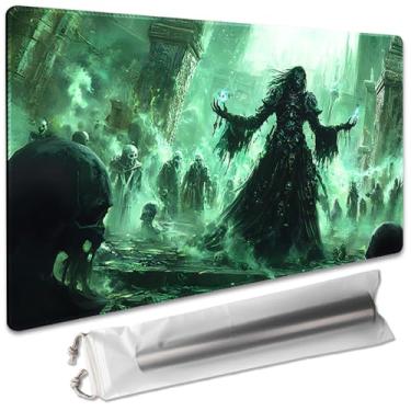Imagem de Board Game 14x24in MTG Playmat Compatible for OCG CCG RPG TCG Playmats (Legion of The Undead)