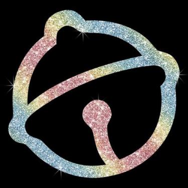 Imagem de Adesivo de decalque brilhante com glitter de PVC autoadesivo fofo para carros, laptops, motocicletas, parede, janela, bagagem, capa de arranhão, porta, multisuperfície (colorido)