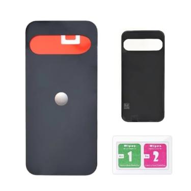 Imagem de Substituição da tampa de vidro da porta da bateria do painel traseiro para Google Pixel 9 (Obsidian)