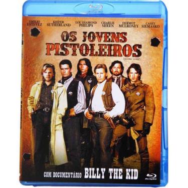 Imagem de Blu-Ray Os Jovens Pistoleiros (Young Guns) Faroeste Original - SONOPRE