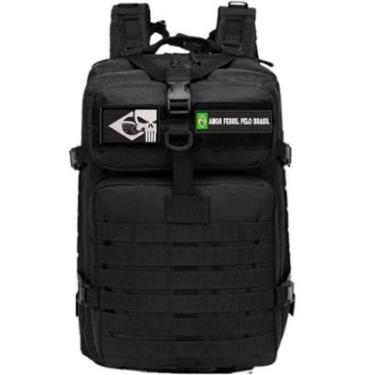 Imagem de Mochila Tática 50 Litros Militar ESPORTE PREMIUM TRILHA TREKKING CAMPING-Unissex