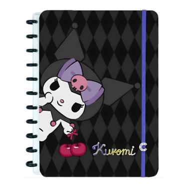 Imagem de Caderno Inteligente Grande Kuromi 80 Folhas 90G