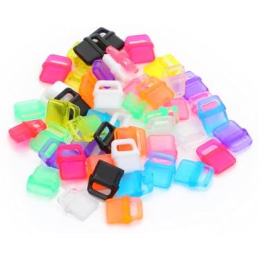 Imagem de LXUEJIE 50 plugues de poeira USB C, pingente colorido de porta tipo C com orifício para pendurar, capa antipoeira, protetores de plástico compatíveis com todos os dispositivos tipo C, laptops, tablets