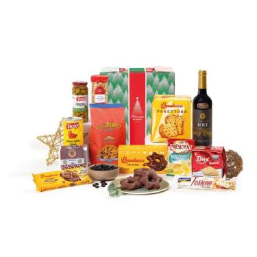 Imagem de Cesta de Natal Mensagem - 13 Itens - Casa Santa Luzia