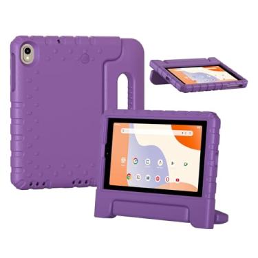 Imagem de Bolete Capa infantil para tablet Onn 7 polegadas 2024 geração 4 (modelo: 100135924), roxo