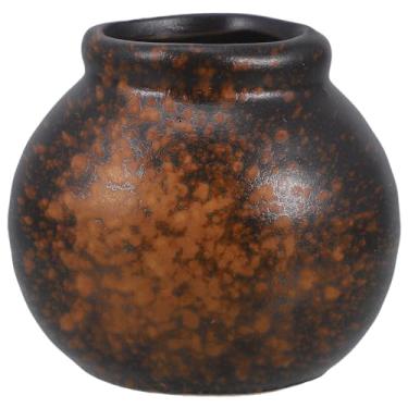 Imagem de OSALADI Suporte de palito de cerâmica vintage, mini jarra de porcelana estilo japonês, dispensador de palito de dente, organizador de utensílios para alimentos, frutas, garfo, cores mistas