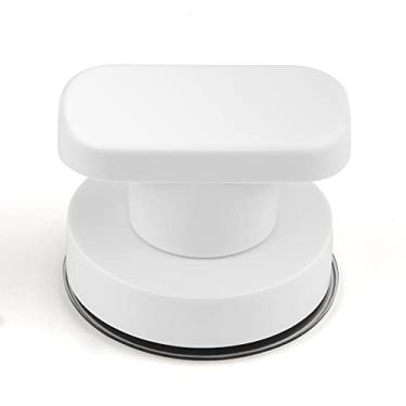 Imagem de Puxador de porta de sucção montado na parede armário de cozinha portas de vidro ventosa puxador de móveis