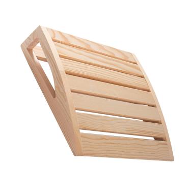 Imagem de Sauna de madeira - Sauna artesanal para descanso de pescoço para relaxar | Suprimentos para sauna a vapor, apoio de cabeça para relaxamento adequado para a pele para jovens, homens, meninos, mulheres