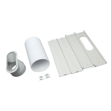 Imagem de SUNGOOYUE Kit de Vedação de Janela CA Portátil Universal para Fácil Instalação Com 4 Painéis para Escritório Doméstico, Material de PVC