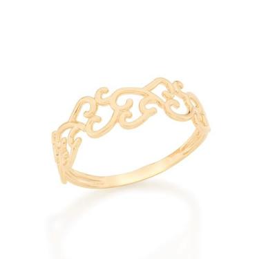 Imagem de Anel 18k  512468 Rommanel, Dourado, 24