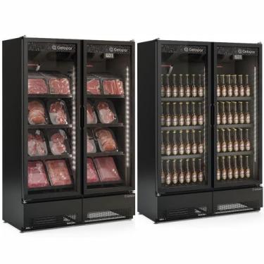 Imagem de Cervejeira Vertical 2 Portas 957L GCBC950CB All Black Gelopar 220V, 22