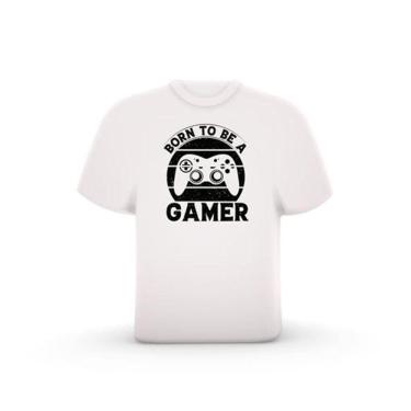 Imagem de Luminária Camiseta Born To Be Gamer Light