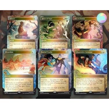 Imagem de MTG Decks & More Compatible with Avatar: The Last Airbender: MTG Secret Lair x Avatar: The Last Airbender | One with The Elements (Foil Edition)