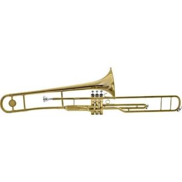 Imagem de Trombone de Pisto Harmonics Tenor BB HSL-900L Laqueado