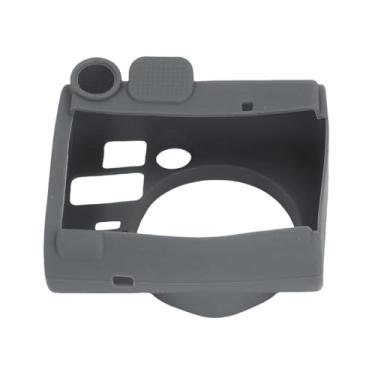 Imagem de Cryfokt Capa Protetora para Câmera, Capa de Silicone Macio à Prova de Quedas para Câmera Instantânea 41, Proteção Leve para Viagens (Cinza Escuro)