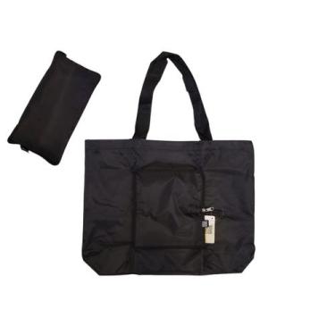 Imagem de Bolsas Dobrável Sacola Impermeável Estampada Vira Carteira - Perola, P